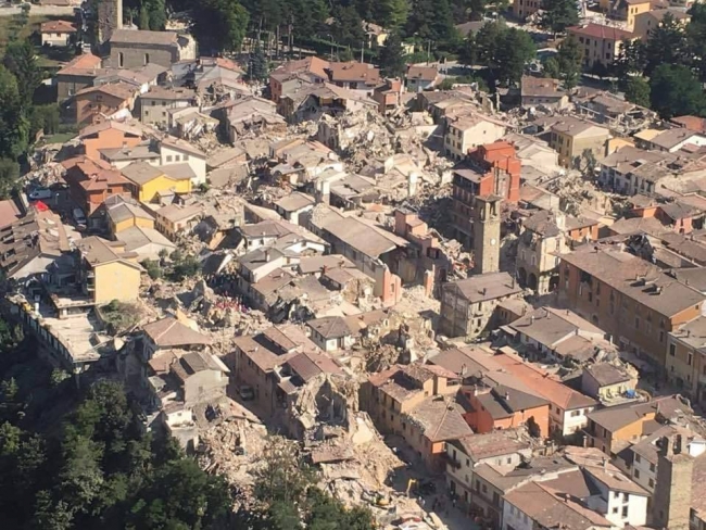 Terremoto nel centro Italia: vicinanza alle popolazioni colpite