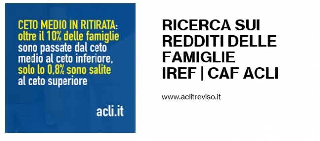 Redditi in picchiata: il ceto medio sempre più fragile