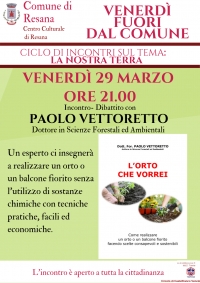 L&#039;orto che vorrei: incontro con Paolo Vettoretto a Resana