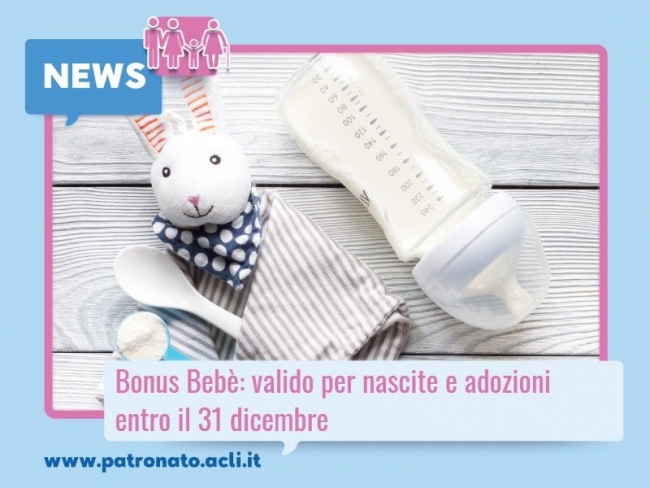 Bonus nuovi nati: da giovedì 17 aprile, domanda disponibile nel sito Inps