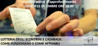 Cashback e lotteria degli scontrini: appuntamento online per capire
