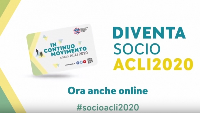 &quot;In continuo movimento&quot;. La tessera Acli 2020