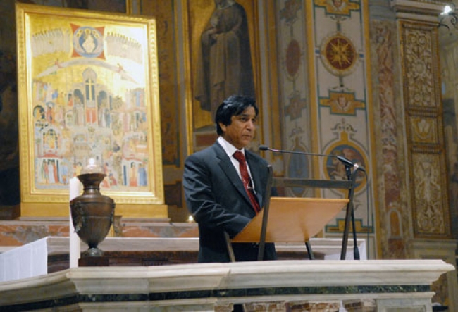 Vegli di preghiera in memoria di Shabhaz Bhatti con la Comunità di Sant'Egidio a Roma