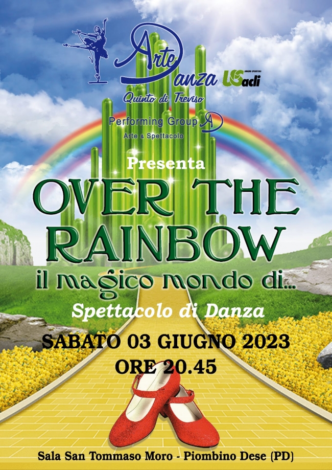 &quot;Over the rainbow&quot; spettacolo di fine anno