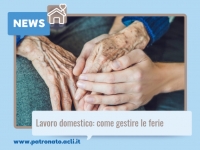 Lavoro domestico: come gestire le ferie estive