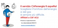 Scegliere il fornitore dell&#039;energia e del gas è sempre più difficile. Rivolgiti al Caf Acli!