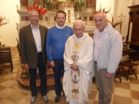 Festa per mons. Gumiero: 70° sacerdozio