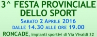 3^ Festa Provinciale dello Sport