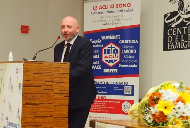 E&#039; Alessandro Pierobon il nuovo presidente delle Acli di Treviso