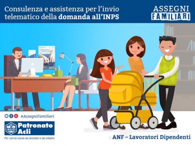 ANF: per i dipendenti domanda solo online