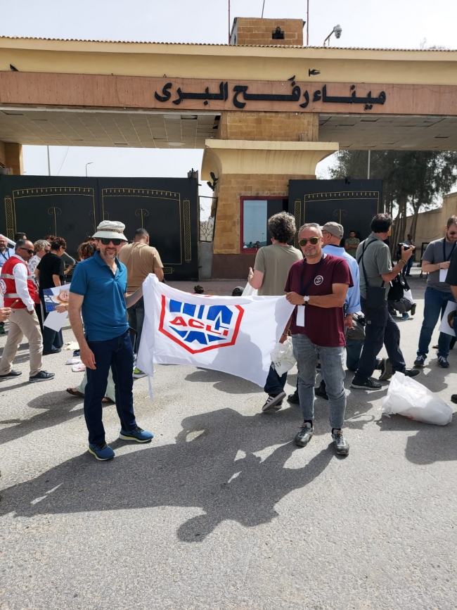 Una carovana solidale verso Rafah