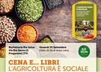 Cena e... libri. L&#039;agricoltura è sociale