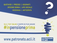Quota 100, boom di domande al Patronato Acli. Al via il test online #inpensioneprima