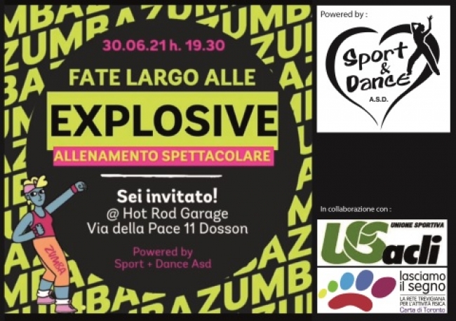 Fate largo alle EXPLOSIVE. Allenamento spettacolare!