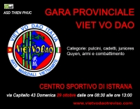 Gara di Viet Vo Dao 29 ottobre ad Istrana