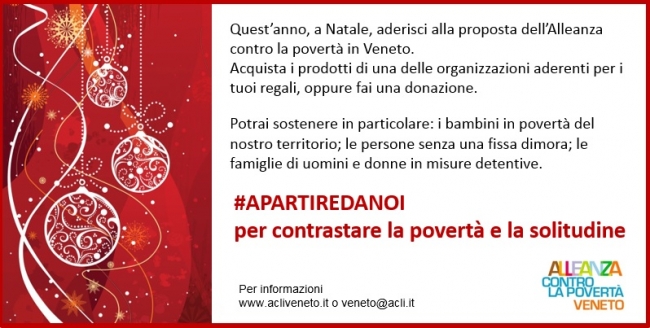 A Natale un regalo solidale. La proposta dell'ACP
