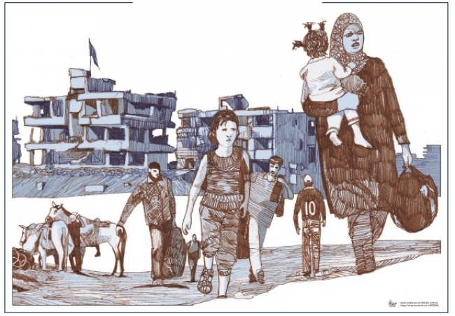 In fuga dalla Siria. Mostra interattiva a Cornuda