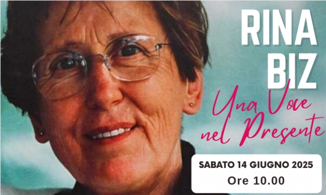 Incontro "Rina Biz una voce nel presente"