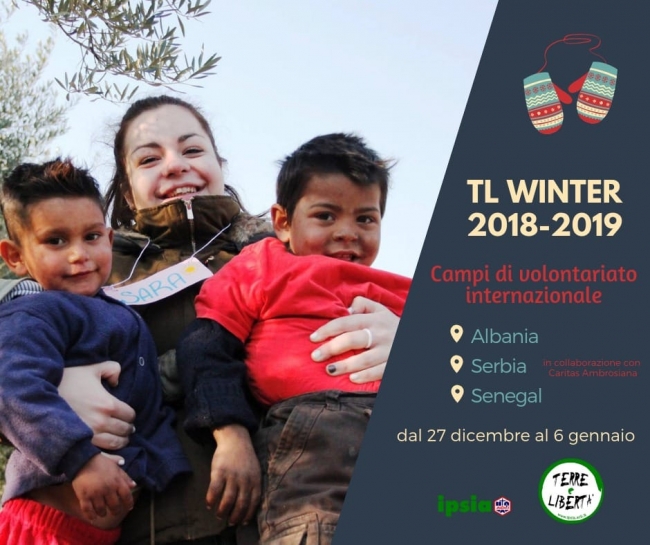 Terre e Libertà: campi di volontariato internazionale anche d&#039;inverno