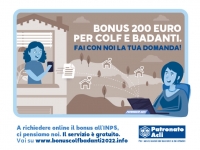Bonus 200 euro colf e badanti: come fare la domanda on line