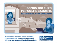 Bonus 200 euro colf e badanti: come fare la domanda on line
